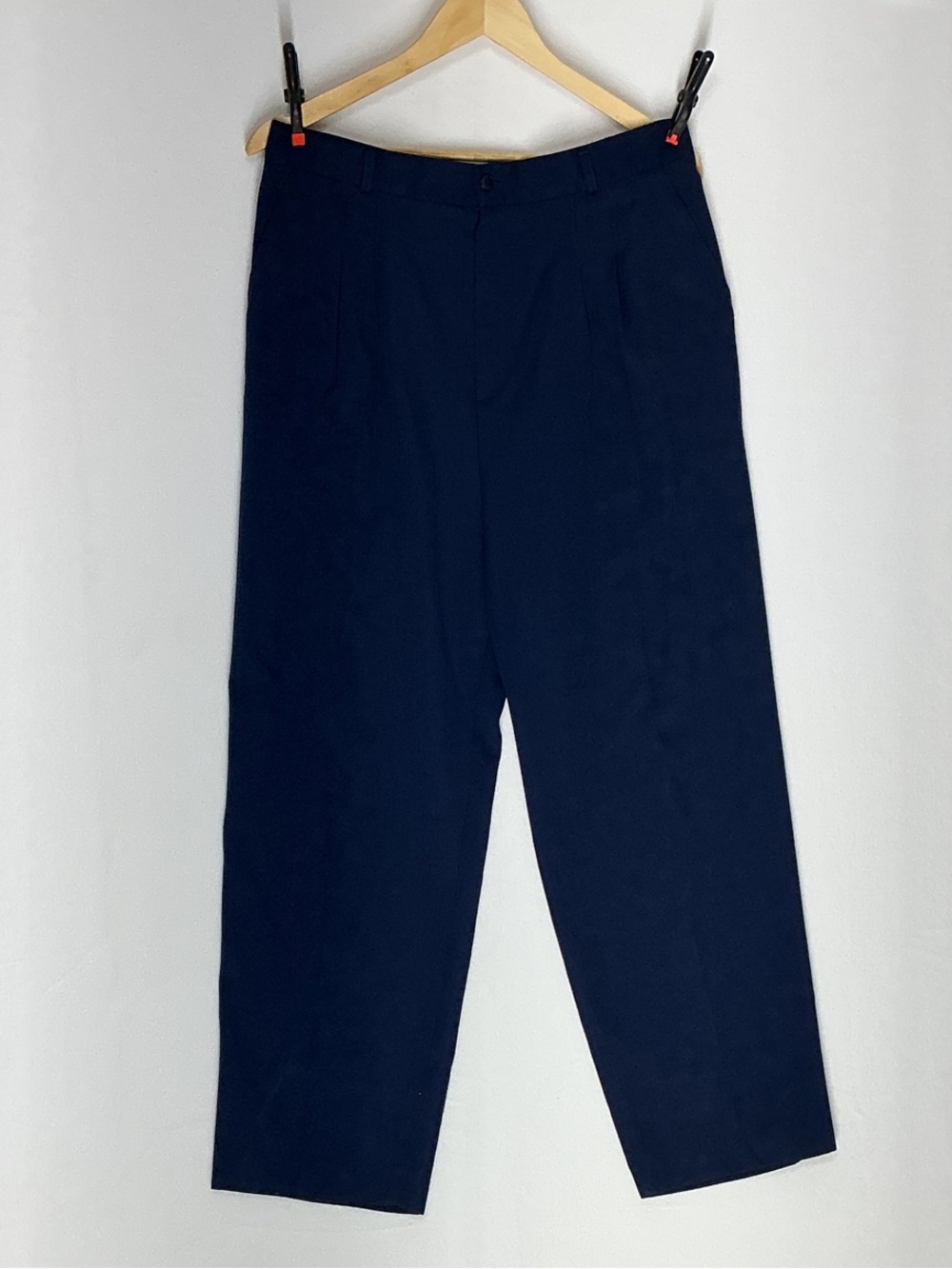 Vintage Joan Walters Navy Blue Classic Career Dress Pants 18